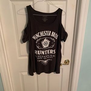 Torrid Supernatural Cold Shoulder Top